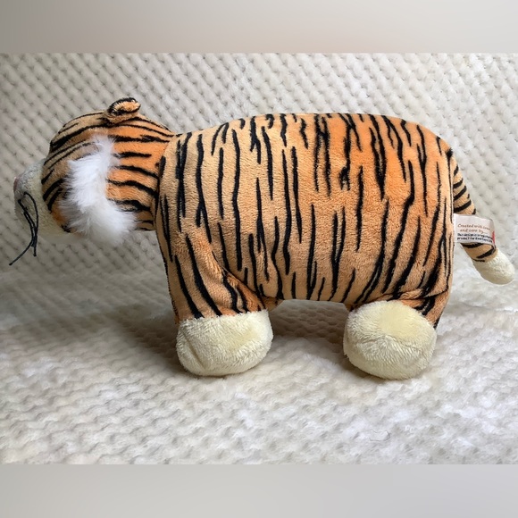 KEEL TOYS Plush Striped Tiger Foldable Pillow Stuffed Animal Toy - Picture 7 of 14